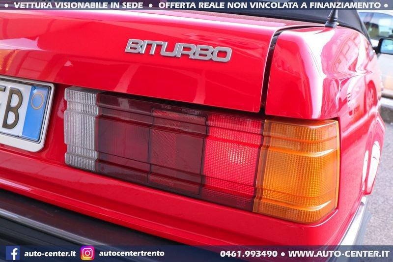 Maserati Biturbo Spyder Zagato 2.5 V6 MANUALE *CRS ASI