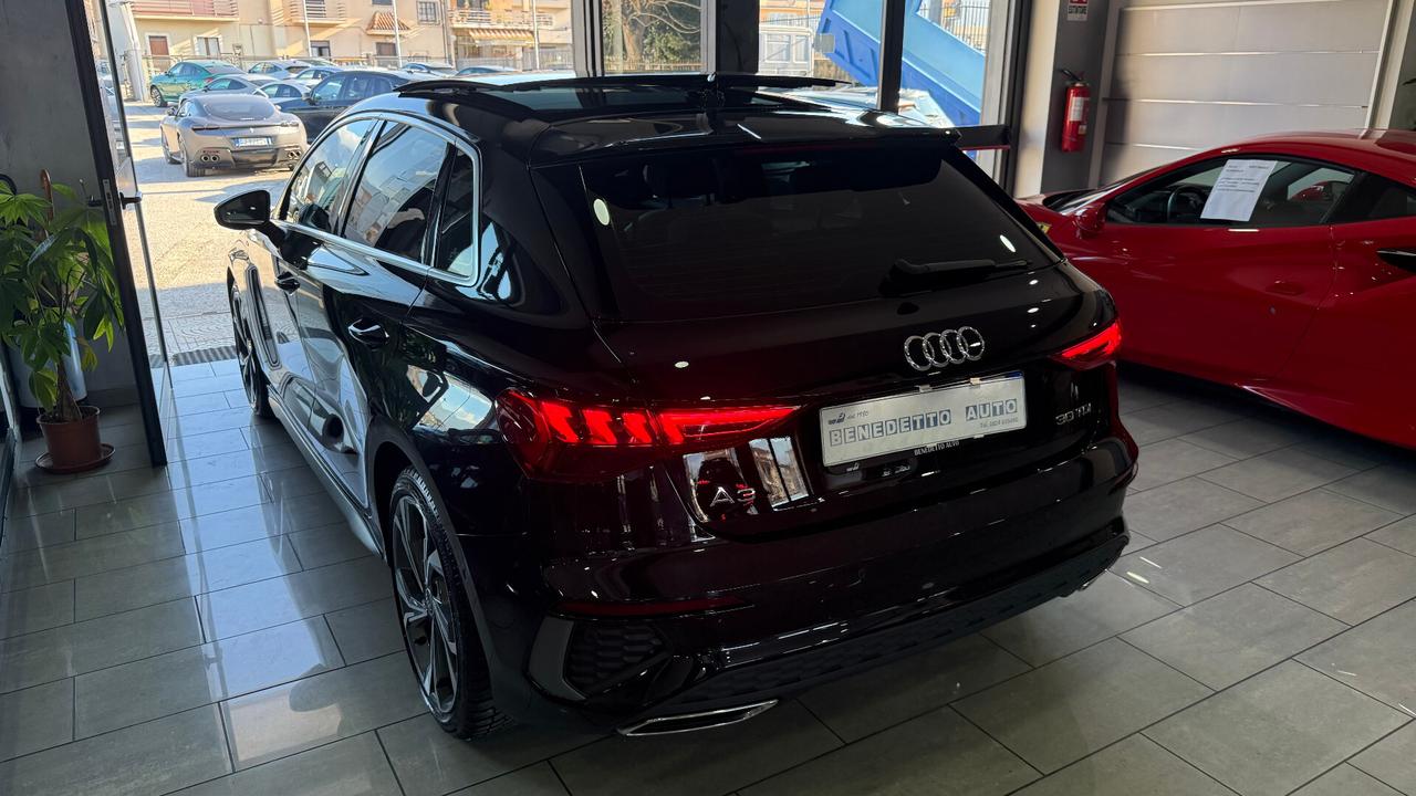 AUDI A3 SPORTBACK S LINE TETTO APRIBILE