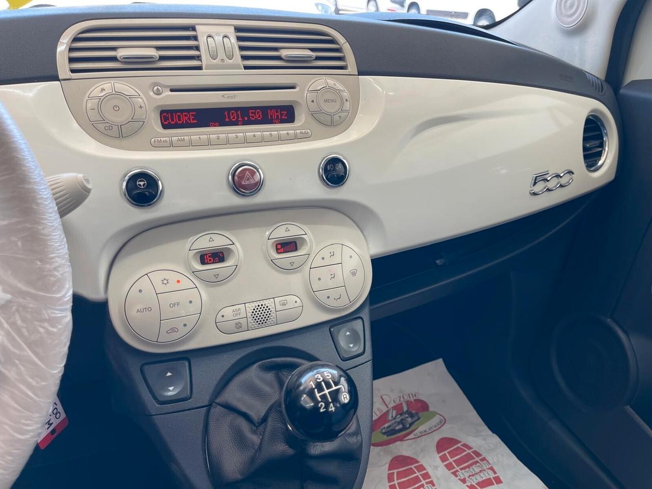 FIAT 500 LOUNGE 1.2 BENZINA 70CV