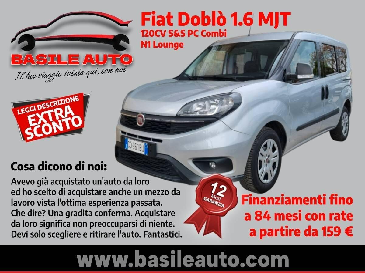 Fiat Doblò 1.6 MJT 120CV S&S PC Combi N1 Lounge