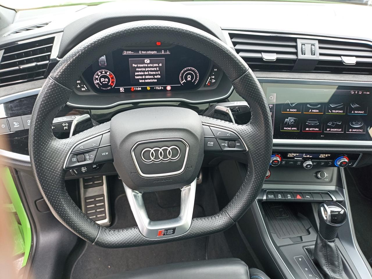 Audi RS Q3 SPORTBACK QUATTRO S TRONIC CARBOCERAMICI FULL OPT.