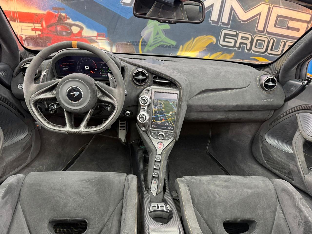 Mclaren 765LT PELLICOLATA NERO OPACO (765)