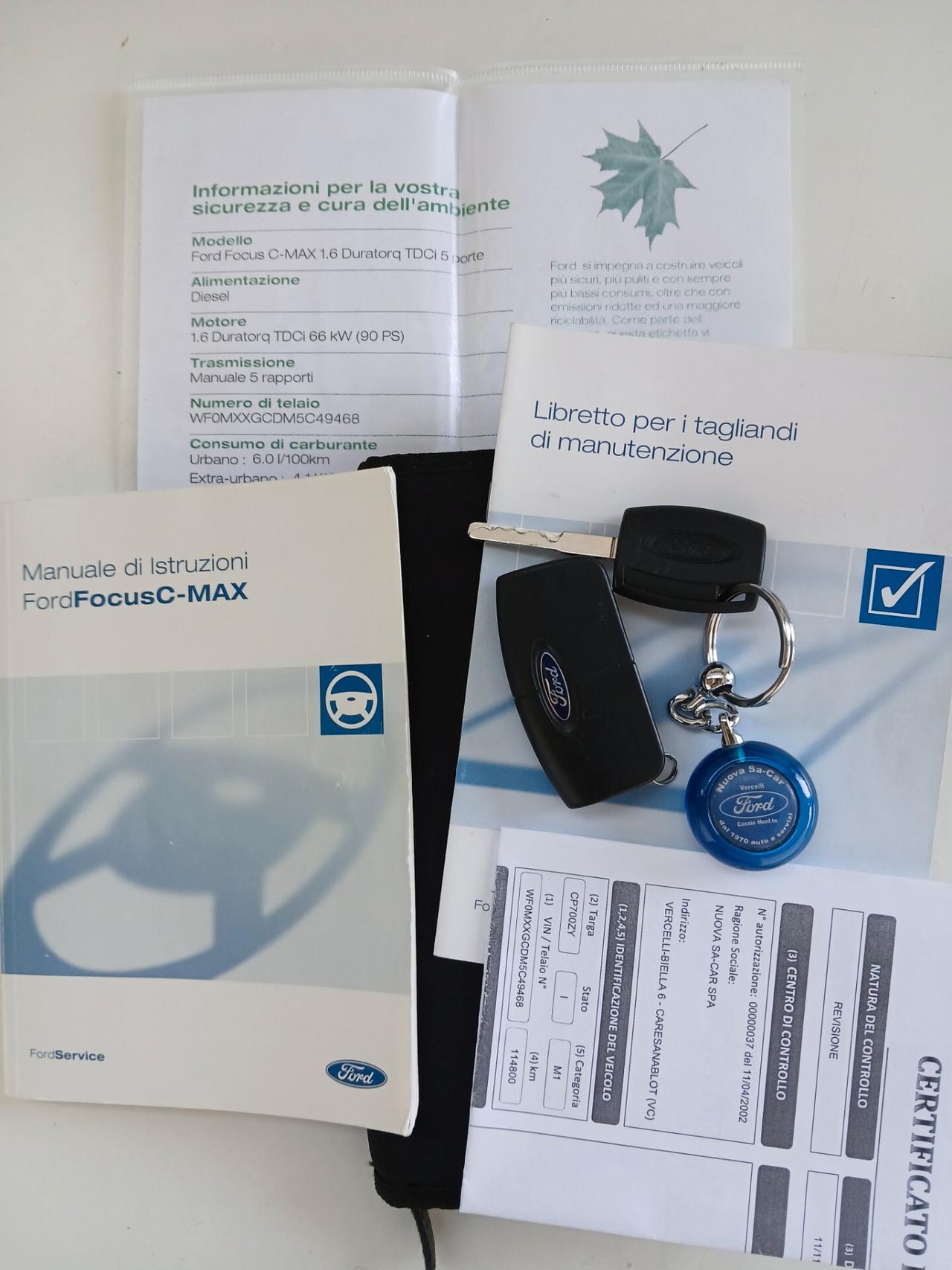 Ford C-Max Ghia POCHI KM, COME NUOVA