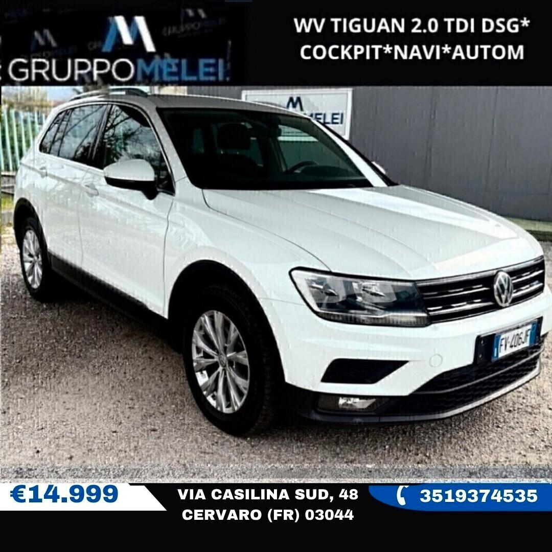 WV TIGUAN 2.0 TDI DSG* COCKPIT*NAVI*AUTOM