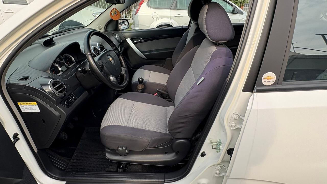 Chevrolet Aveo 1.2 BI-FUEL T48 | GPL O METANO B12D1 CC 1206 CV 84 KW 62 BERLINA, 5 P. (