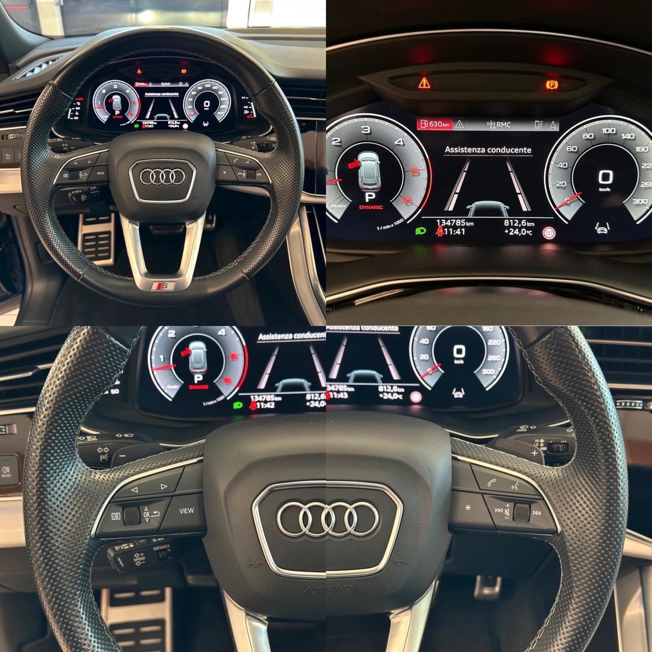 AUDI Q8 50TDI S LINE QUATTRO *TETTO*RADAR*360*MATRIX*4RS*