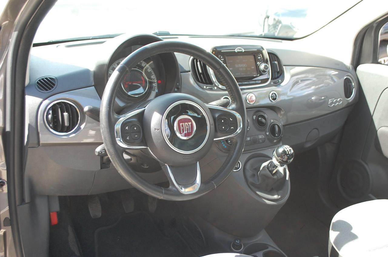 Fiat 500 1.2 Lounge 69CV Uff Italy Tetto USB Clima