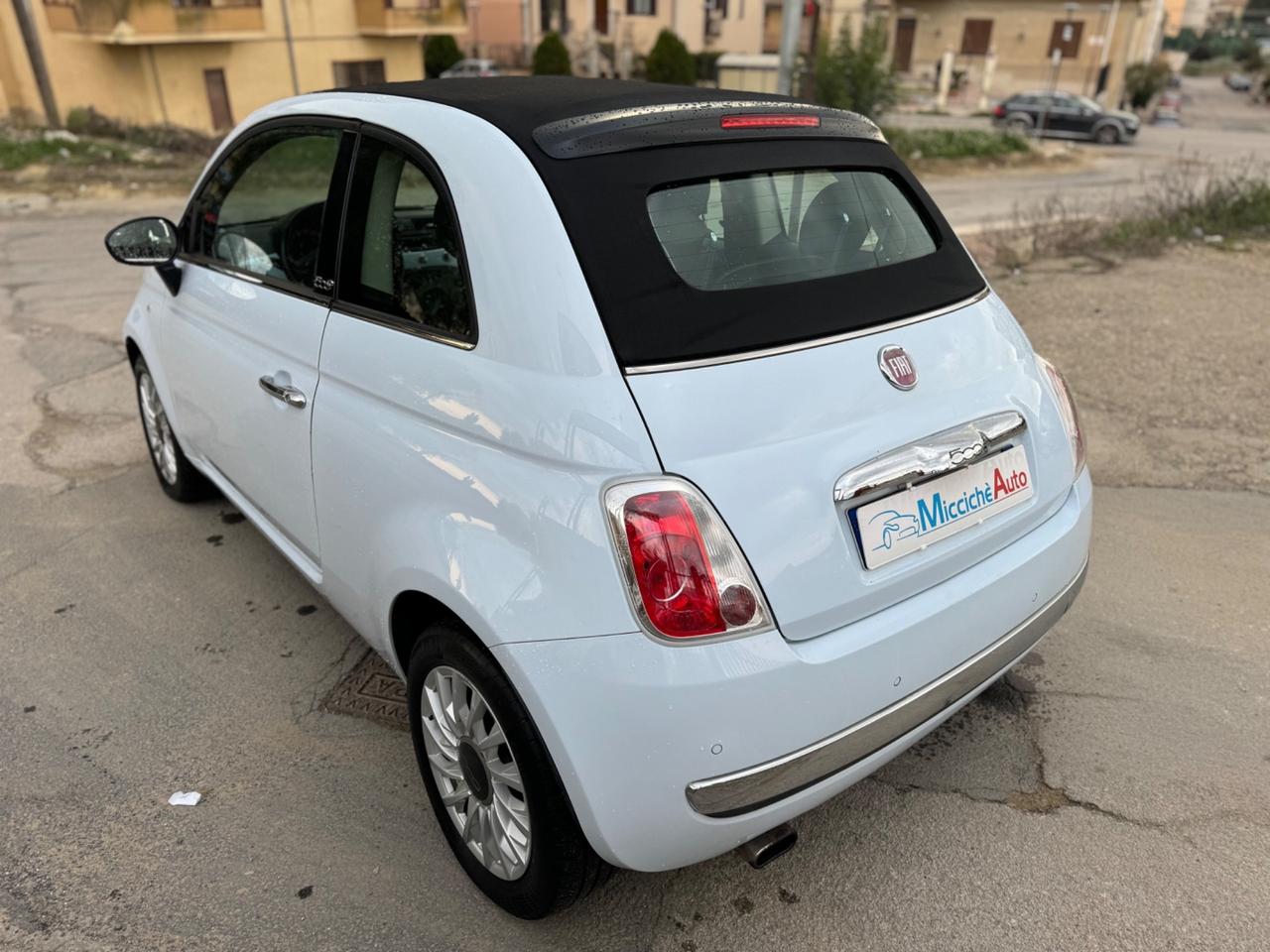 FIAT 500C 1.2 LOUNGE CABRIO FULL NEO PATENTATI