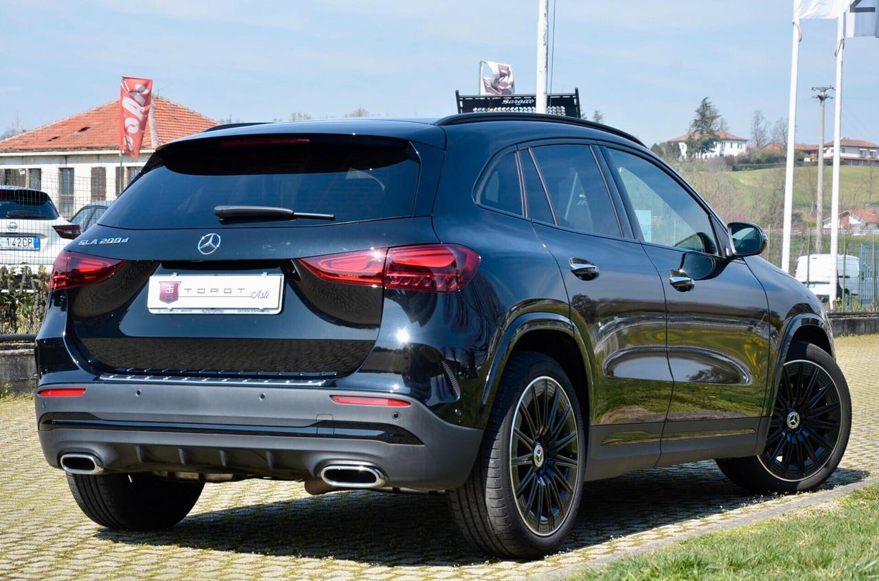 MERCEDES GLA 200d PREMIUM PLUS AMG LINE RESTYLING 150cv AUTO, UNICOPROPRIETARIO, SERVICE MERCEDES, UFF ITALIANA, FULL LED, RETROCAMERA, PERMUTE