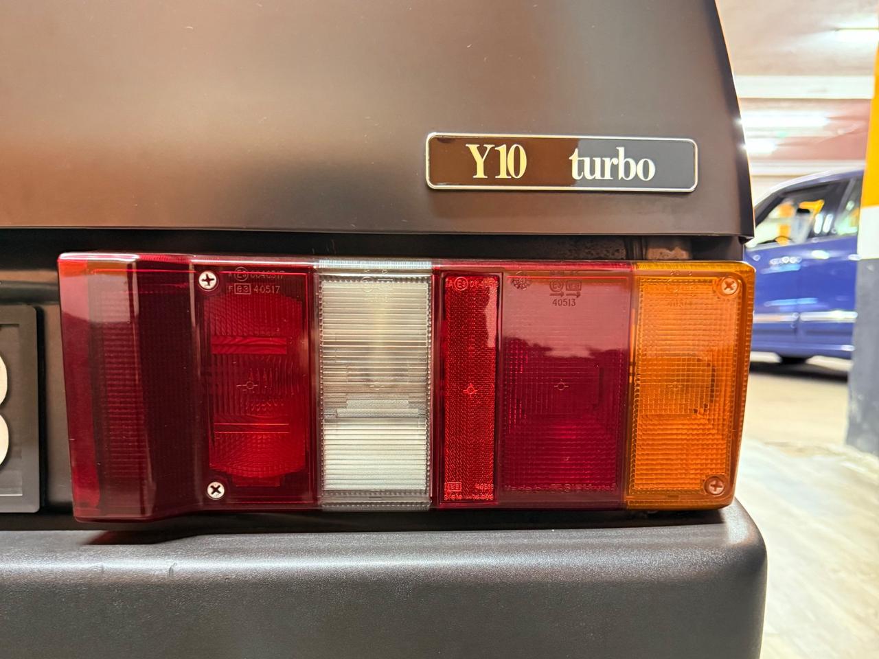 MAGNIFICA AUTOBIANCHI Y10 TURBO IN CONDIZIONI DA VETRINA CONSOLI 63.348 KM