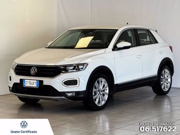 VOLKSWAGEN T-roc 2.0 tdi advanced 115cv del 2021