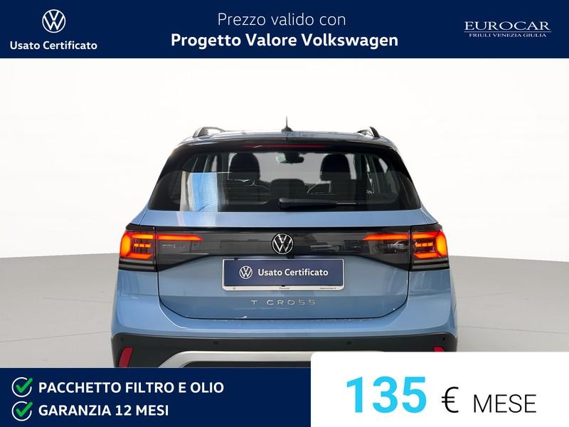 Volkswagen T-Cross 1.0 tsi life 115cv dsg