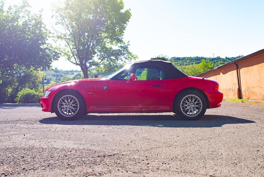 Bmw Z3 1.8 cat Roadster HELL ROT CERTIFICATA