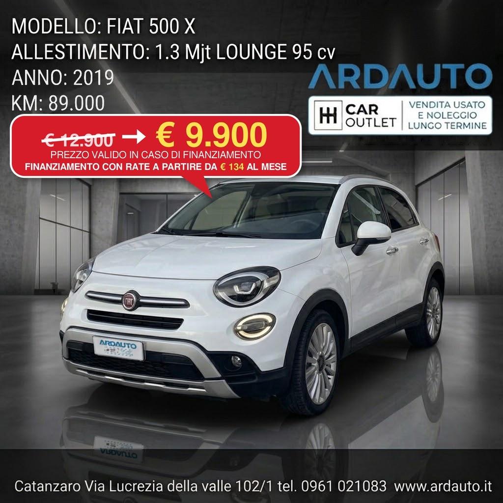 Fiat 500 X 1.3 Mjt Lounge M.Y. 2019