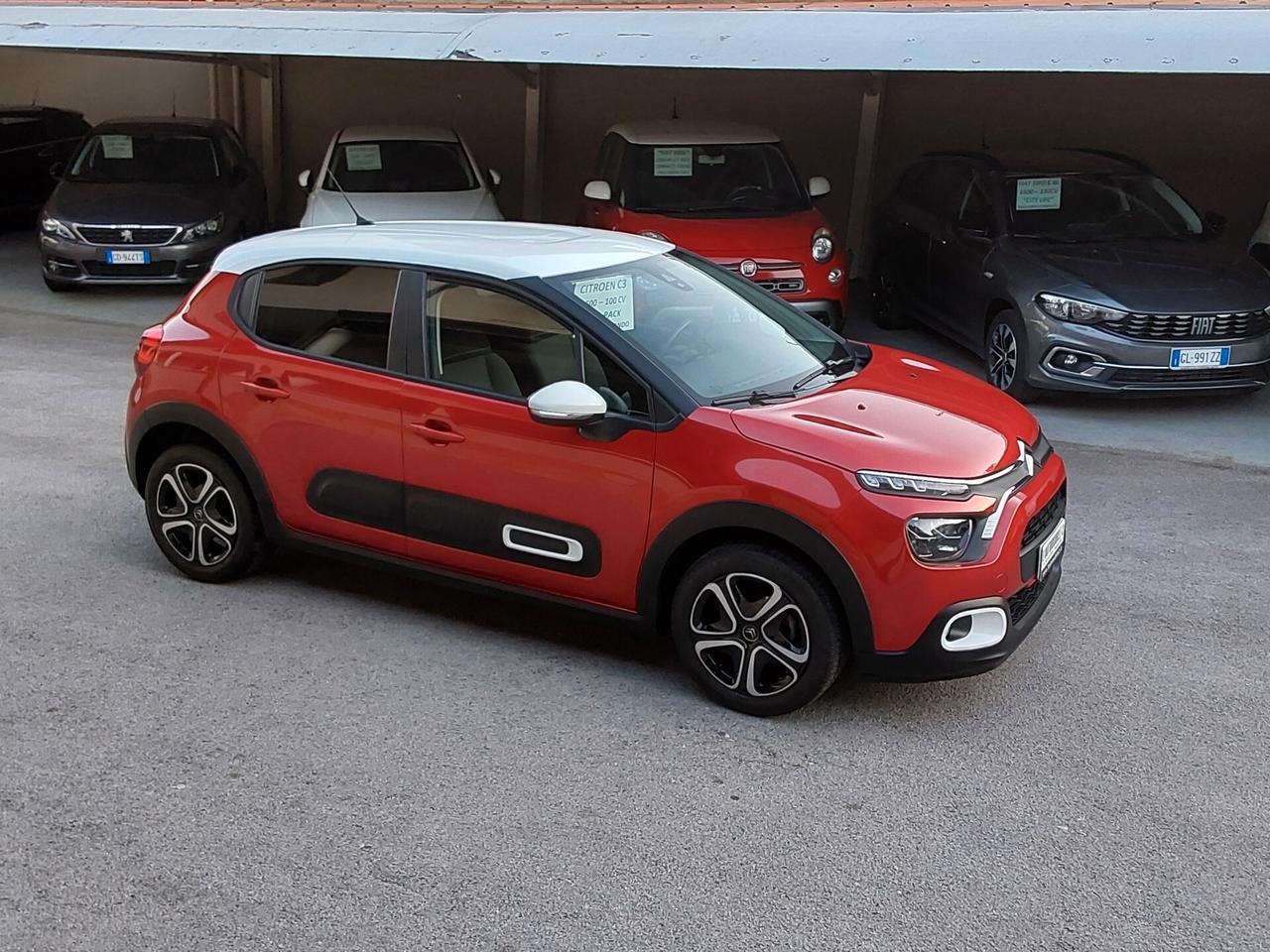 Citroen C3 1.5 BlueHDi 100 Cv Feel Pack (Bicolore)