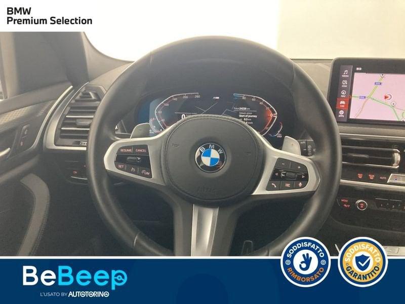 BMW X3 XDRIVE20D MHEV 48V MSPORT AUTO