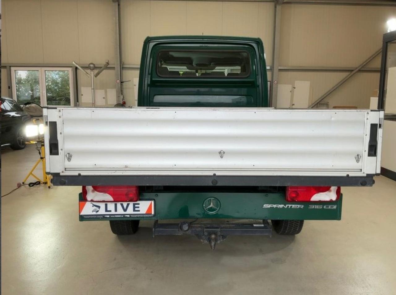 Mercedes-benz Sprinter Doppia Cabina Cassonato Cassone 7 posti