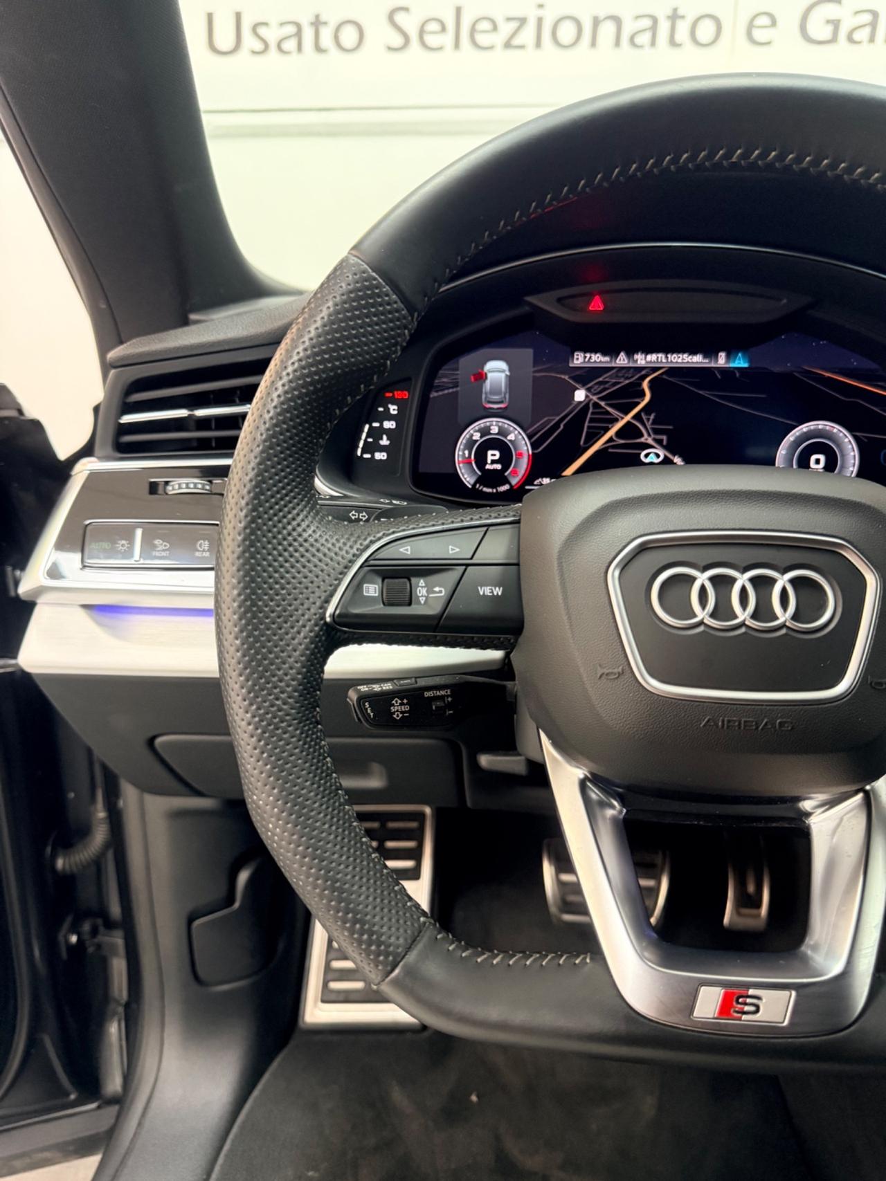 Audi Q8 50 TDI 286 CV MHEV QUATTRO TIPTRONIC SLINE PLUS 03/2019 EURO 6B TETTO VENTILATI 4 RUOTE STERZANTI