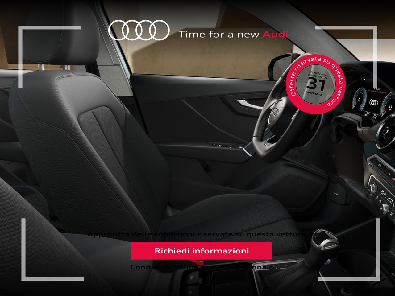 Audi Q2 35 2.0 tdi identity black s-tronic