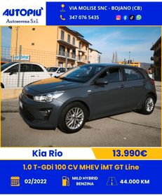 Kia Rio 1.0 T-GDi 100 CV MHEV iMT GT Line