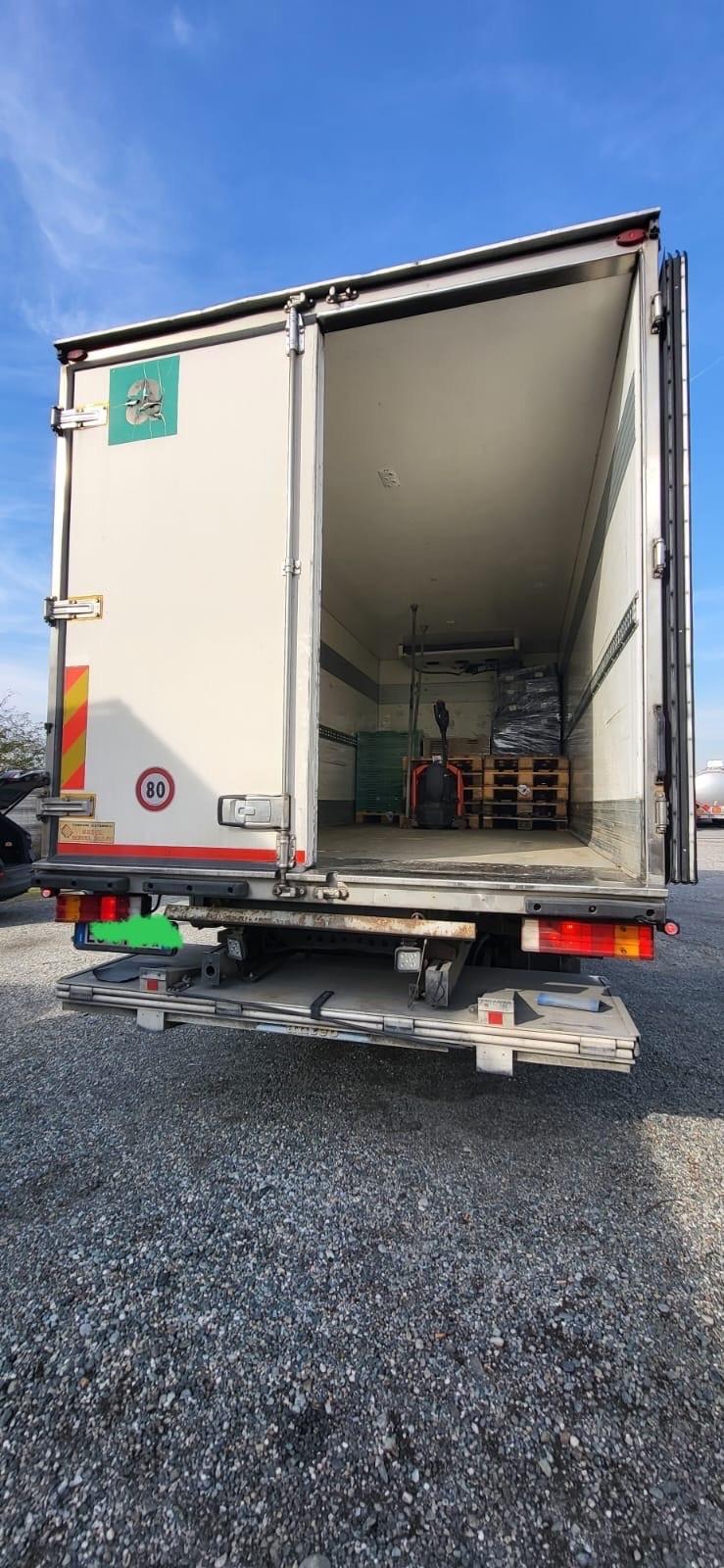 Mercedes Atego 1222 Manuale Con Gruppo Frigo e Sponda