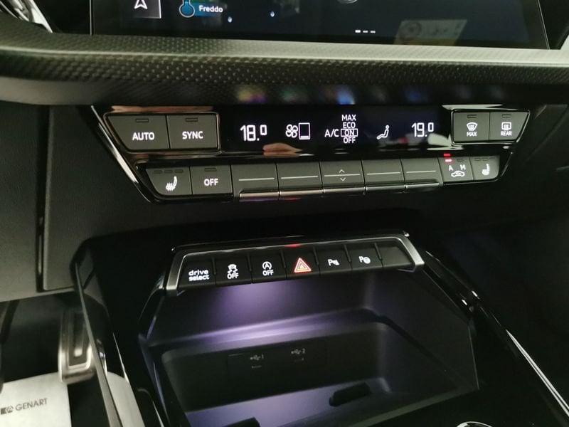 Audi A3 RS3 Sportback 2.5 tfsi performance quattro s-tronic freni carboceramici