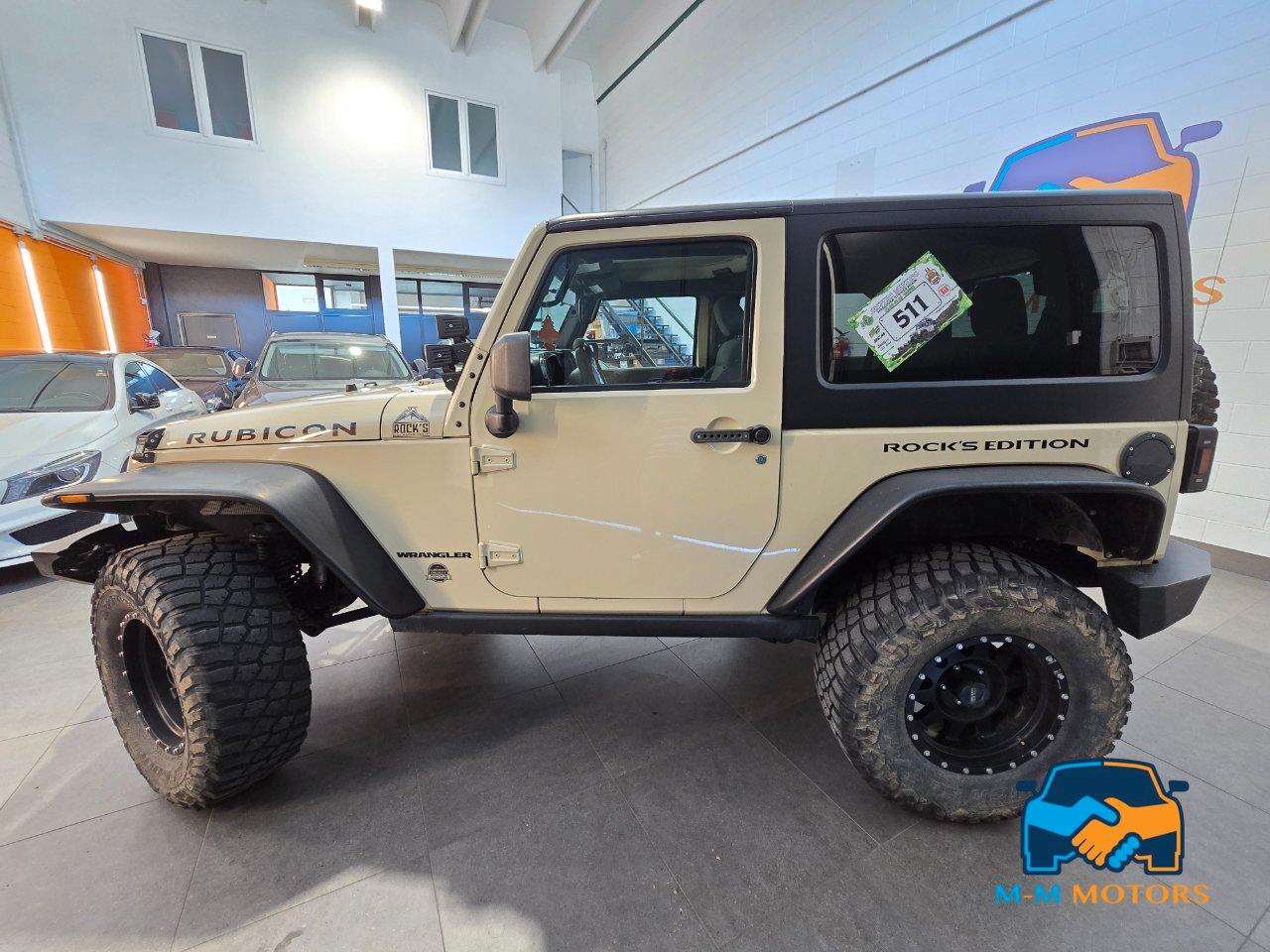 Jeep Wrangler 3 porte Wrangler 2.8 crd Rubicon ROCK'S OMOLOGATO