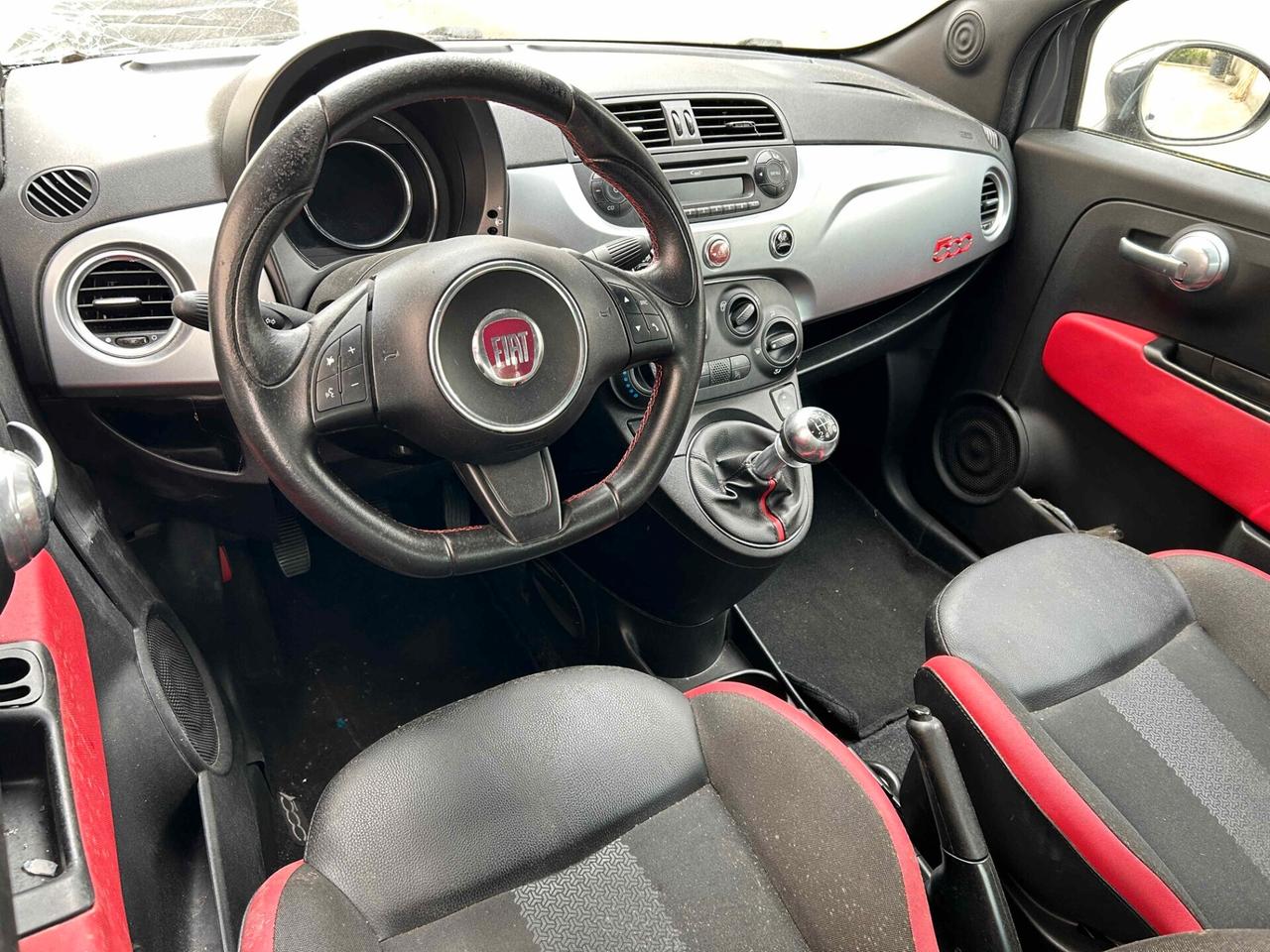Fiat 500 S 1.2 Benzina - 2015 Incidentata