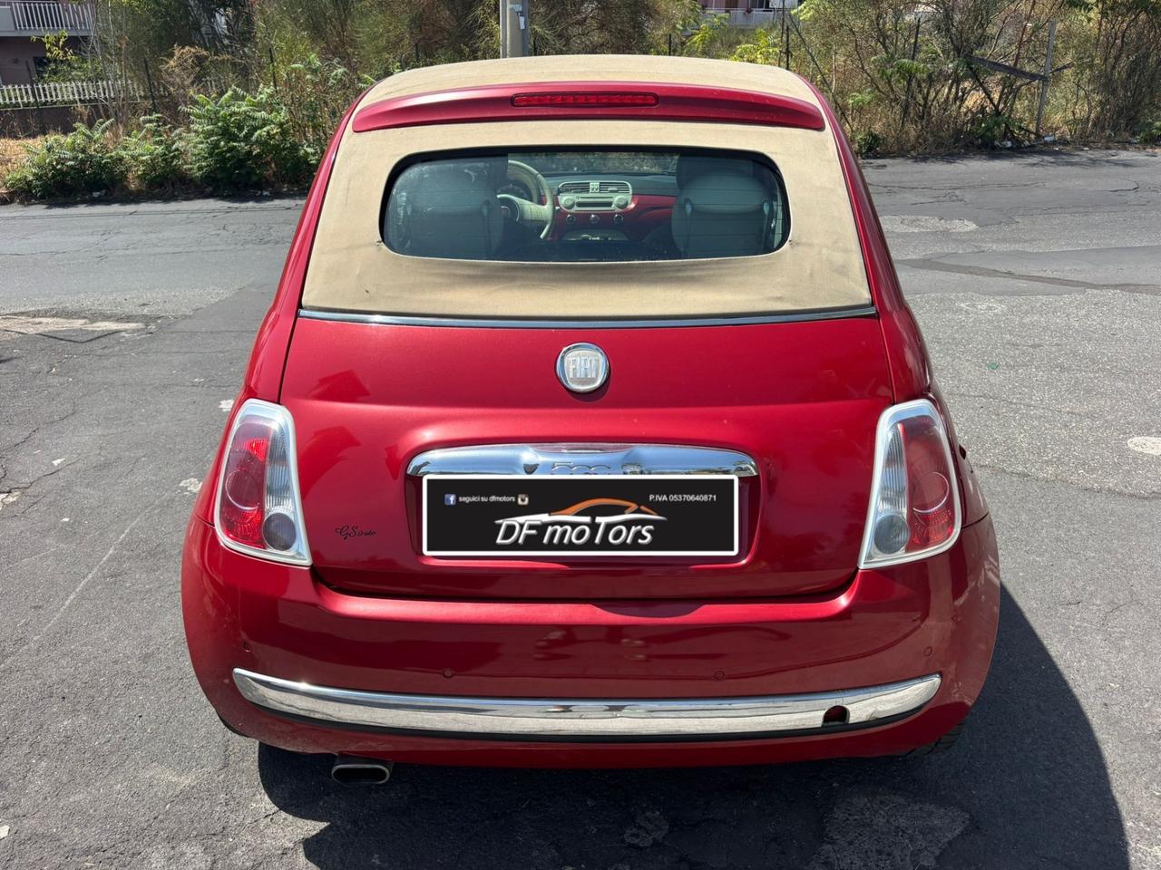 Fiat 500 Cabrio -automatica.