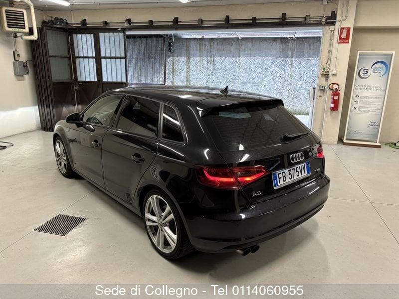 Audi A3 A3 SPB 1.4 TFSI 125 CV S tronic Ambition