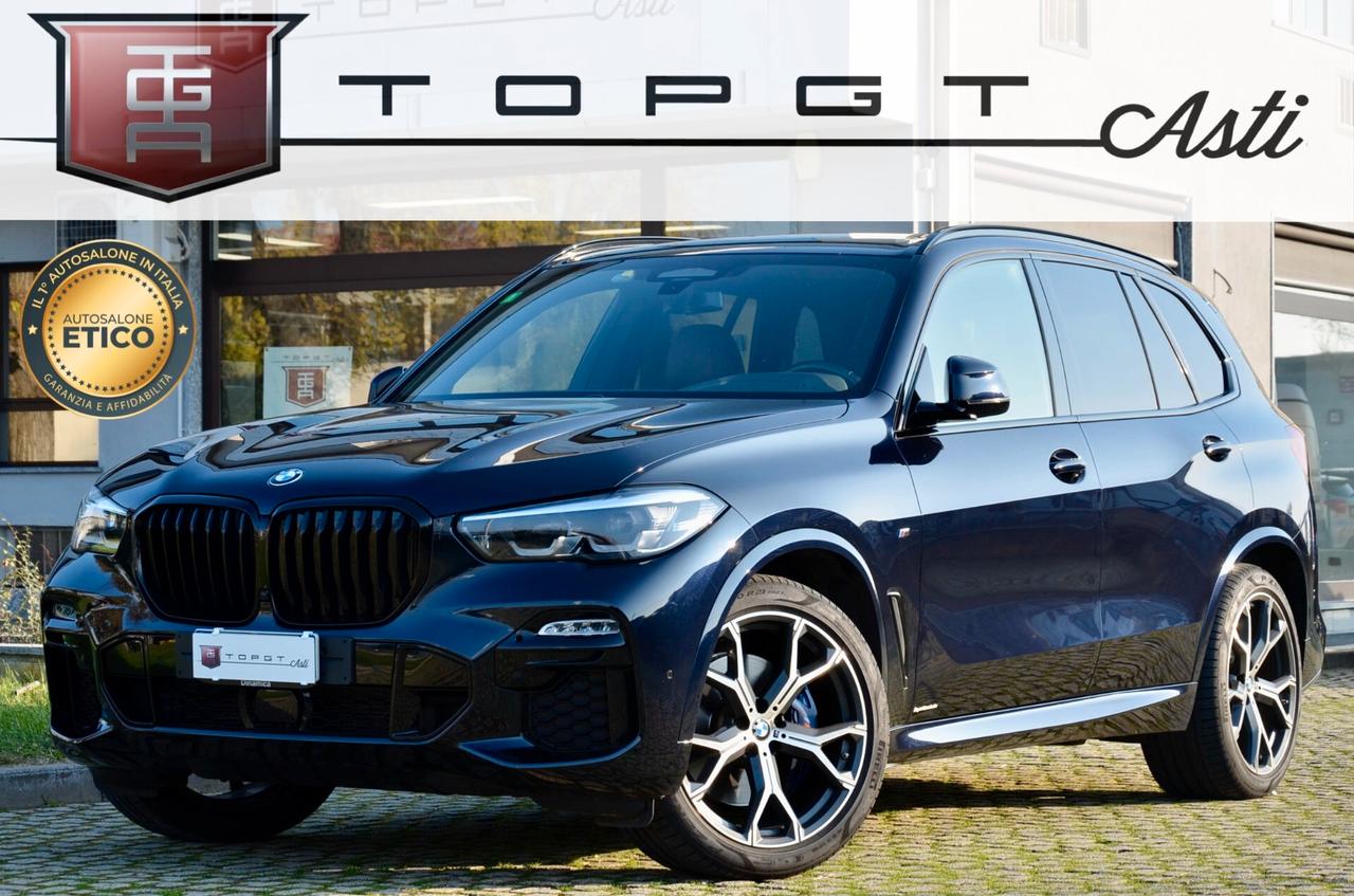 Bmw X5 xDrive30d 48V Msport, TUTTI SERVICE BMW, UFF ITALIANA, HARMAN/KARDON, 21", EURO 6D, PERMUTE