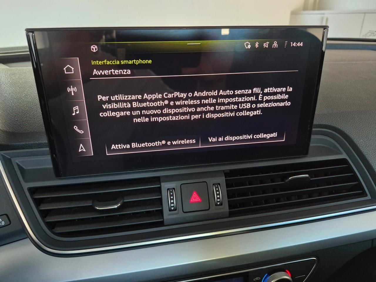 Audi Q5 SPB 40 2.0 TDI MHEV QUATTRO S-TRONIC LED NAVI APPLE CAR PLAY/ANDROID AUTO C.18" ACC LUCI AMBIENTE RICARICA WIRELESS