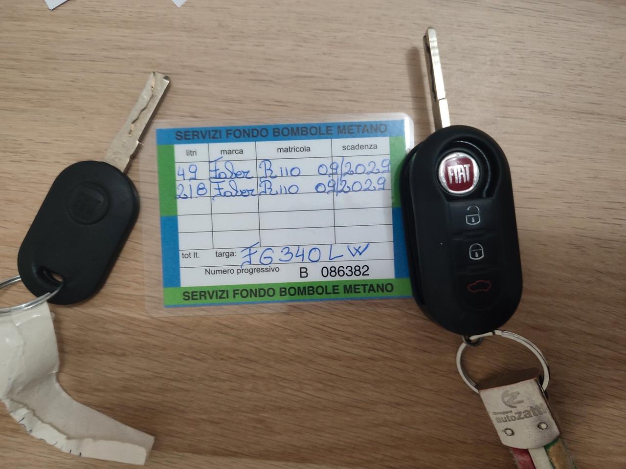 FIAT PANDA 2017 A METANO EURO6B GARANZIA 12MESI