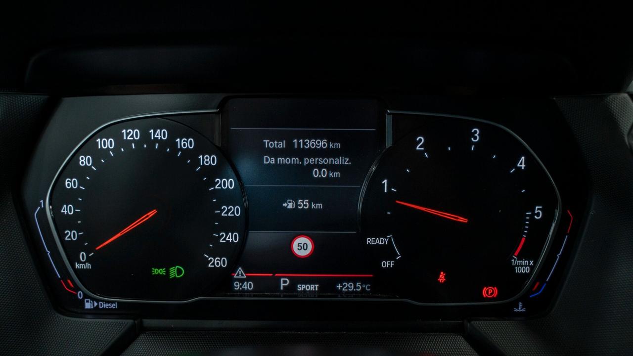 Bmw 118 D 5P M SPORT F40 2.0 150CV VIRTUAL PACK LUCI SEDILI FULL OPTIONAL