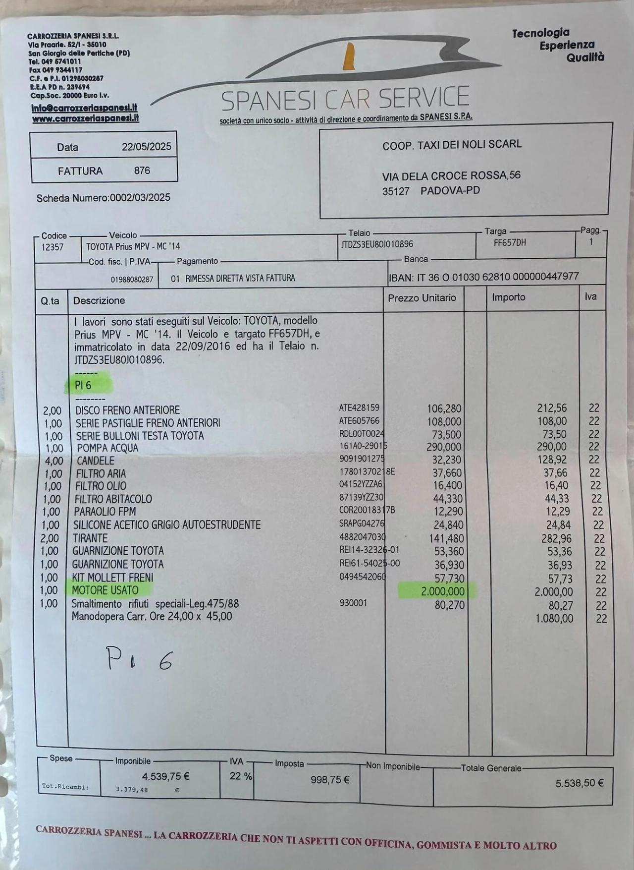 Toyota Prius Prius+ 1.8 Active