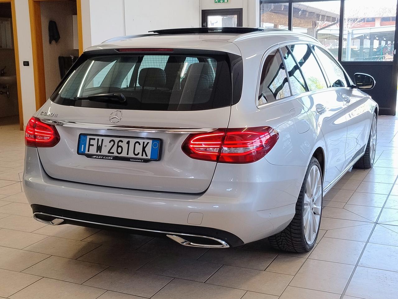 MERCEDES C220 d S.W. Auto Sport PLUS - TETTO RADICA SEDILI SPORTIVI