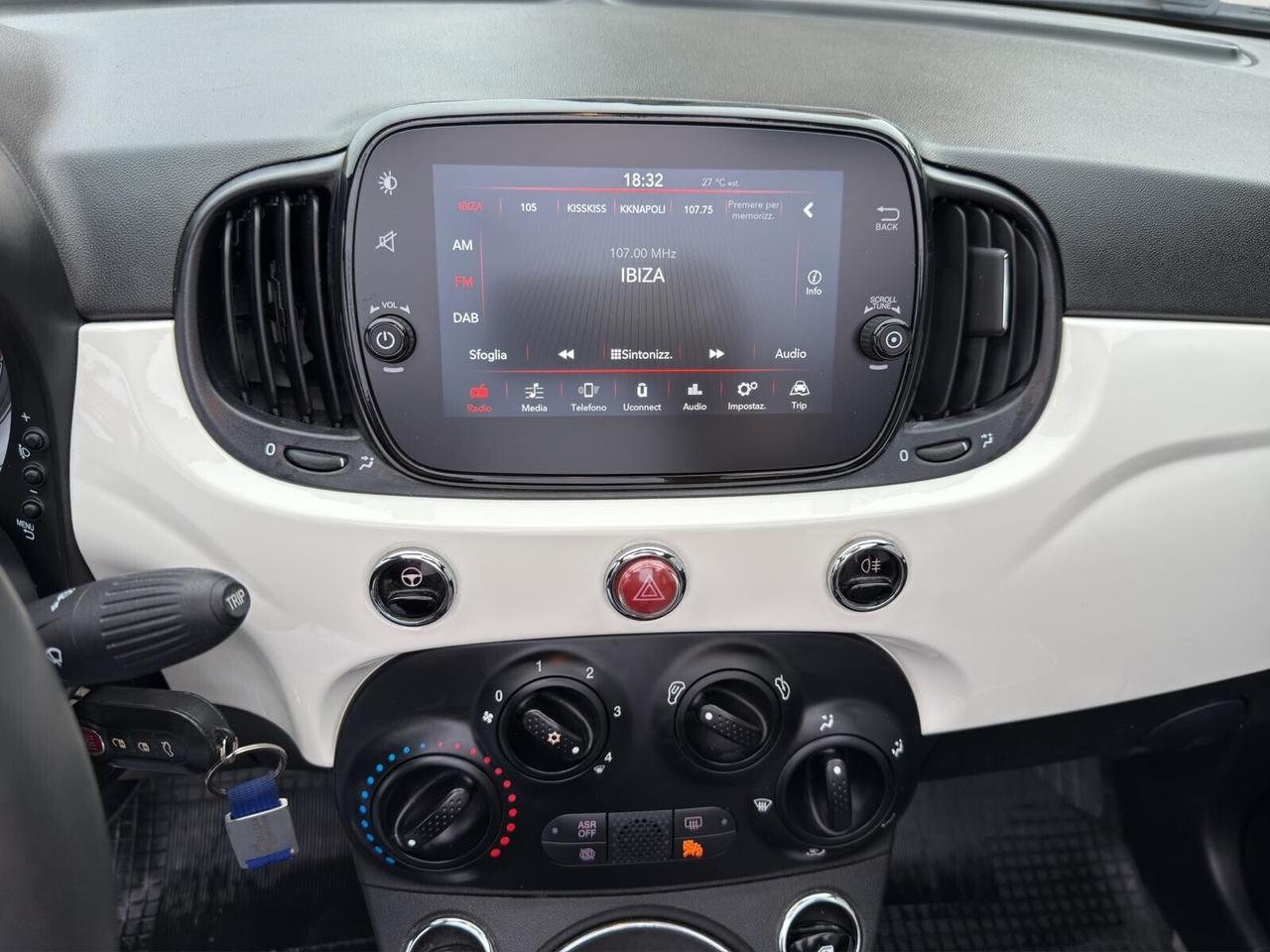 Fiat 500C 1.2 69cv Cabrio Lounge automatica 2020