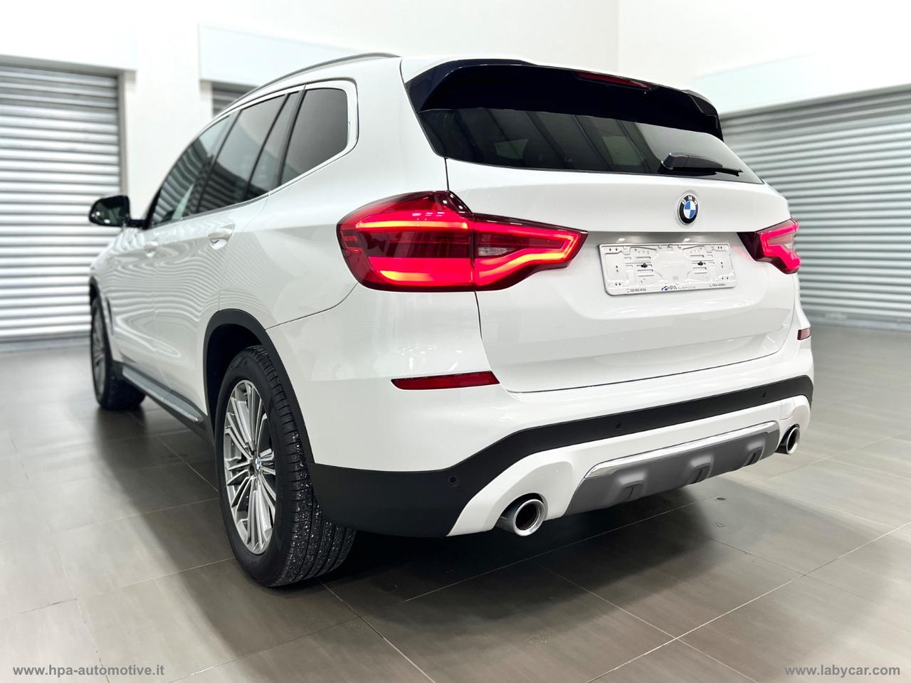 BMW X3 xDrive20d Luxury NAVI PELLE LED CERCHI 19