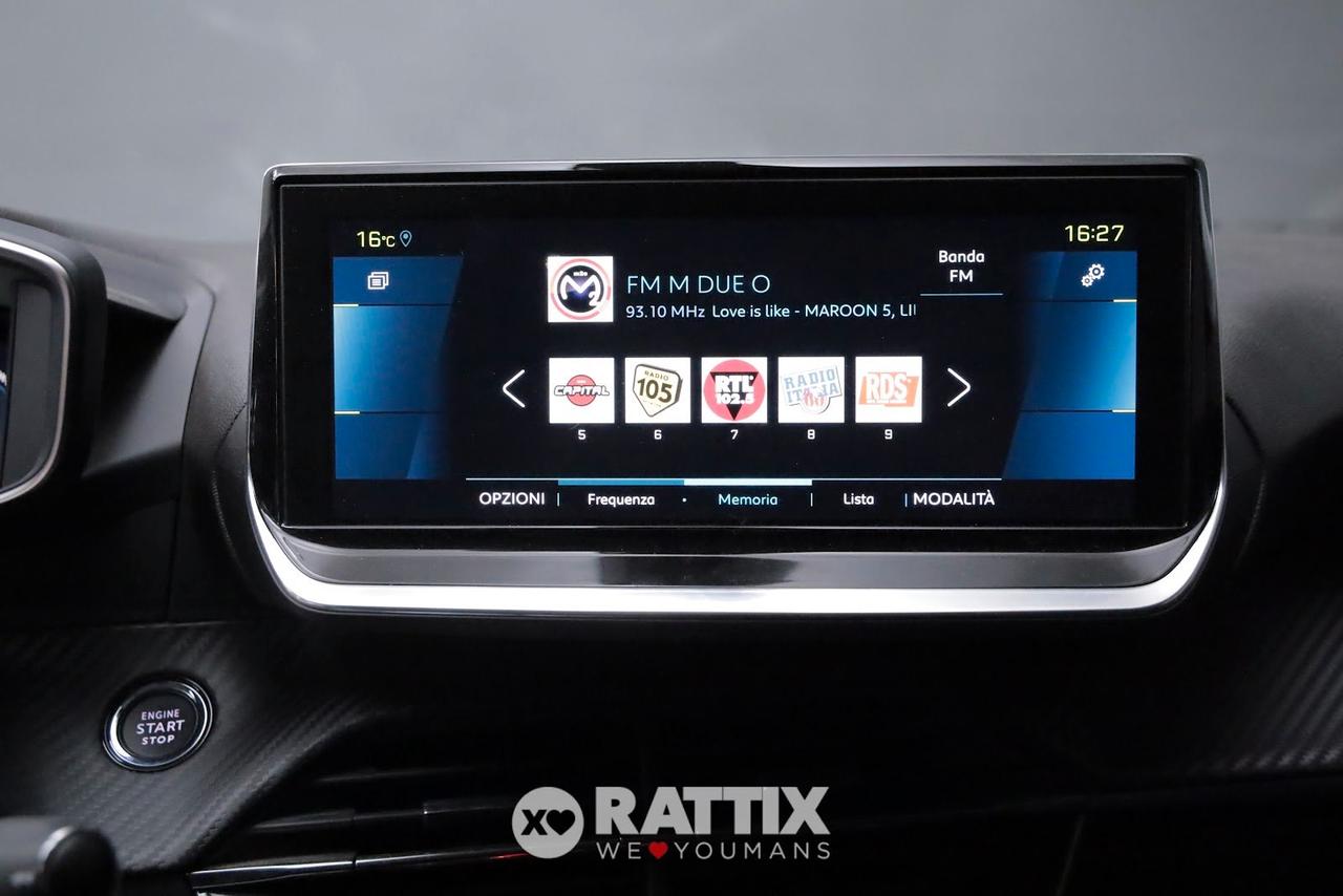 Peugeot e-208 motore elettrico 100kW Allure Pack