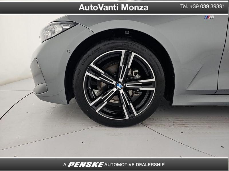 BMW Serie 3 318d Touring mhev 48V MSport auto con gancio traino