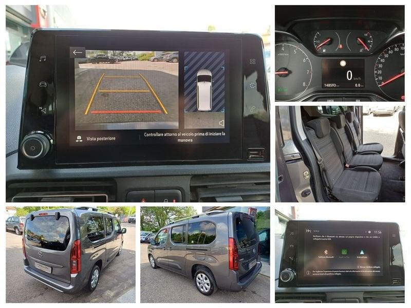 Opel Combo Life M1 1.2bz 110cv PASSO LUNGO mt6 7 POSTI-GARANZIA