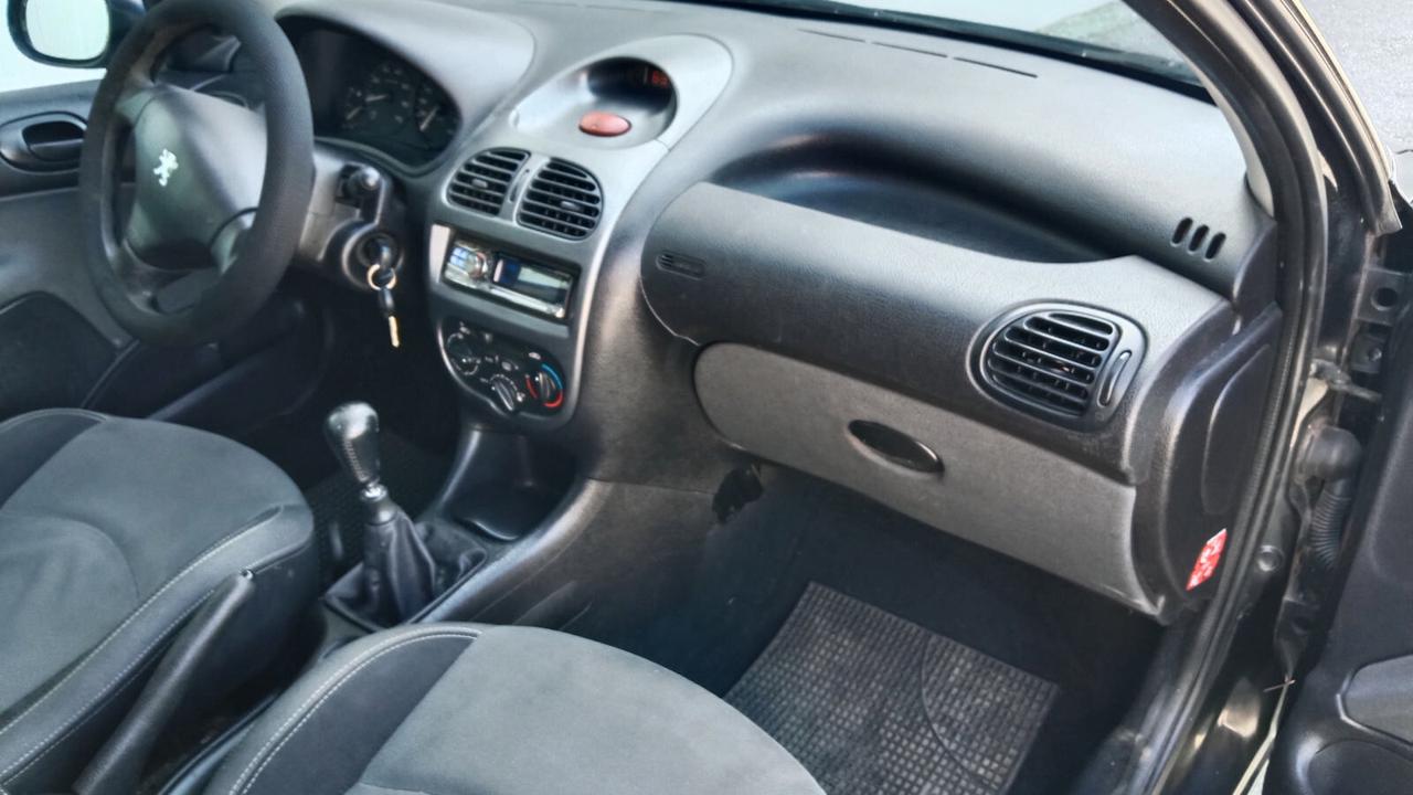 Peugeot 206 1.4 benzina - 5porte -euro 4