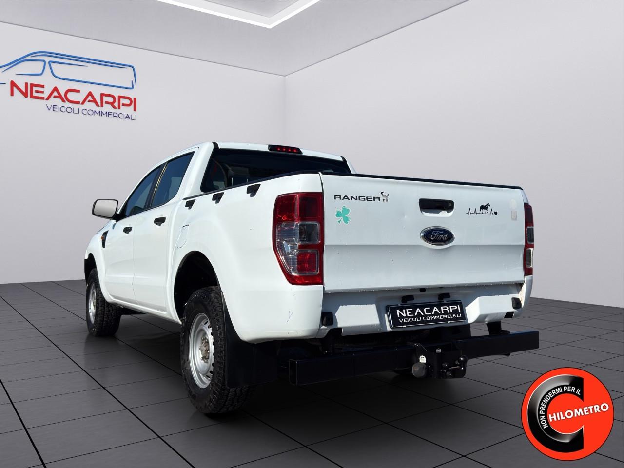 Ford Ranger 2.2 TDCI 150 CV DOPPIA CABINA CASSONE XL-GANCIO TRAINO-E5B-