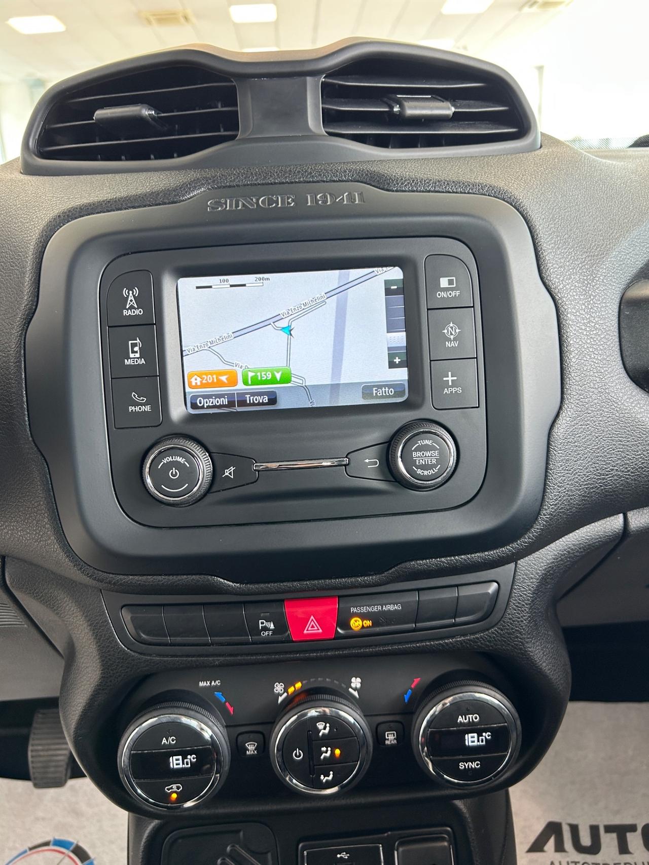 Jeep Renegade 1.4 T-Jet 120 CV GPL Longitude Neopatentati