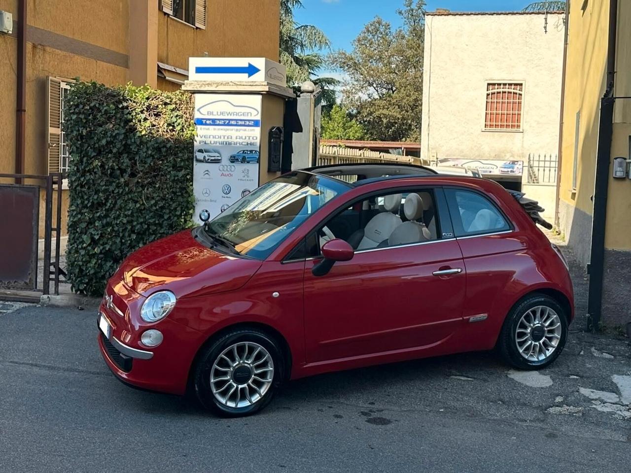 Fiat 500 C 1.2 Benzina Cabrio Automatica Finanziabile
