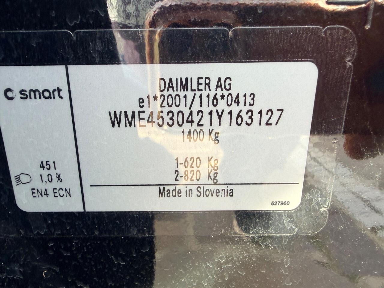 Smart ForFour 70 1.0 Passion