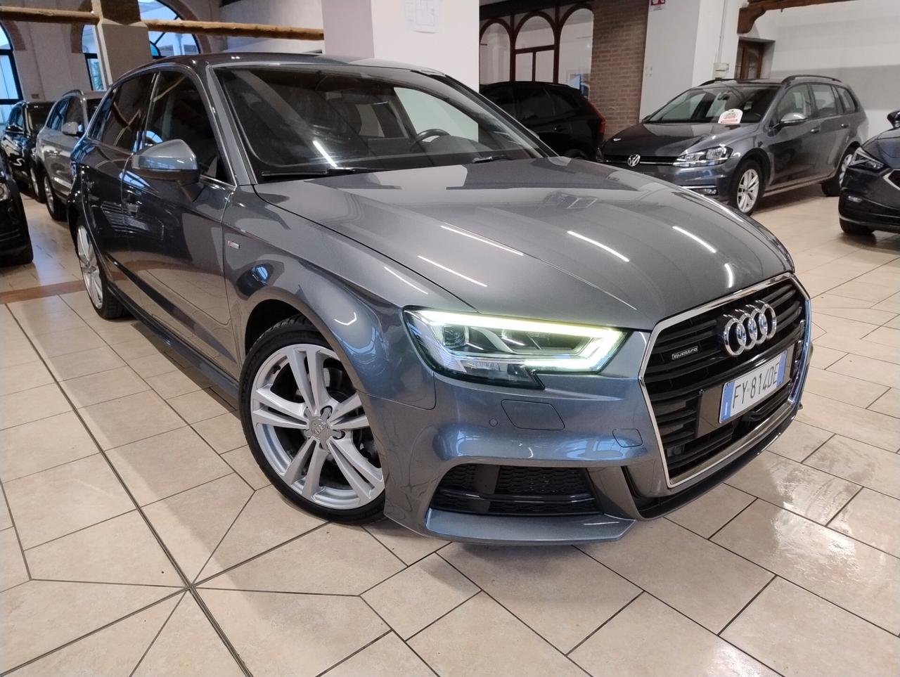 AUDI A3 2.0TDI quattro S-LINE S-tronic - 2019