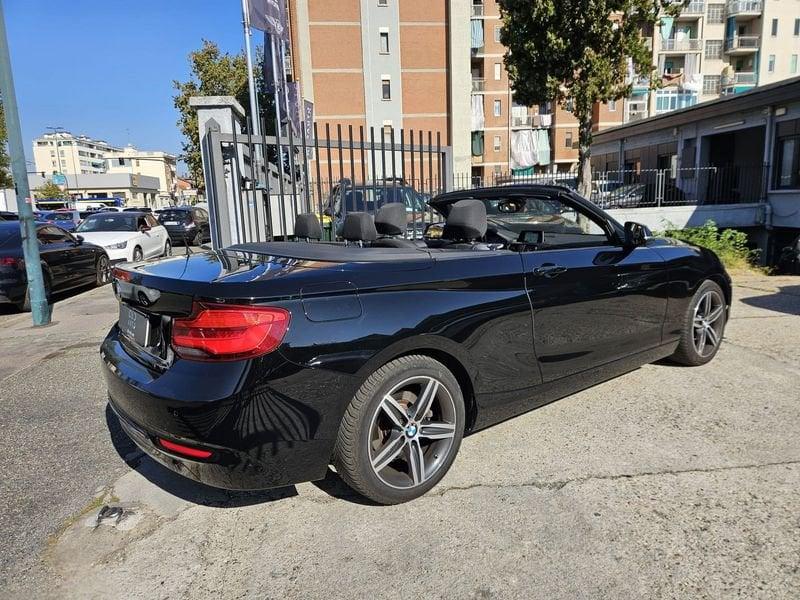 BMW Serie 2 220d Cabrio Luxury auto my18