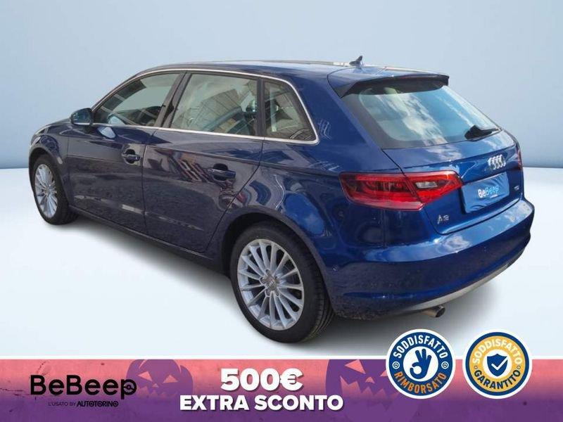 Audi A3 SPORTBACK 1.6 TDI AMBIENTE 110CV S-TRONIC E6