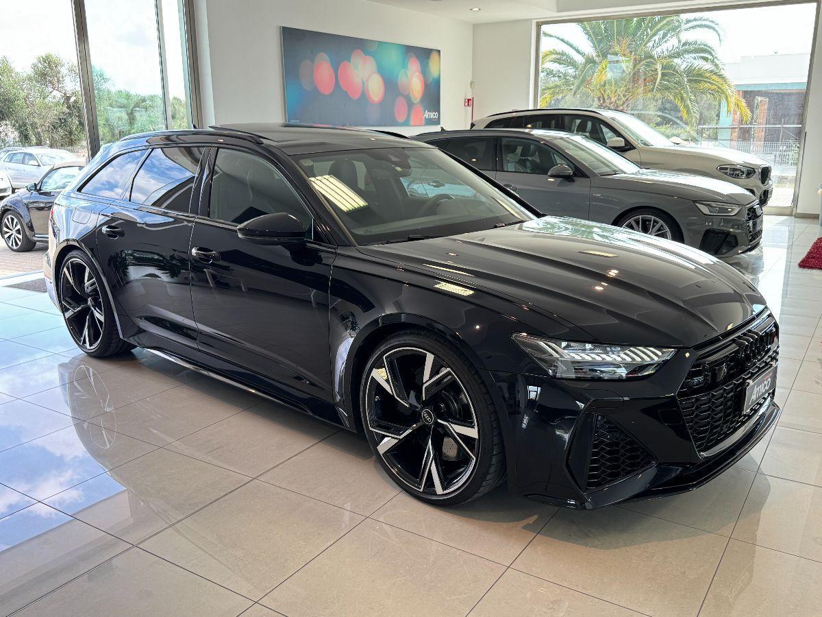 AUDI RS6 4.0 MHEV 600CV Identity Black Tetto Panorama